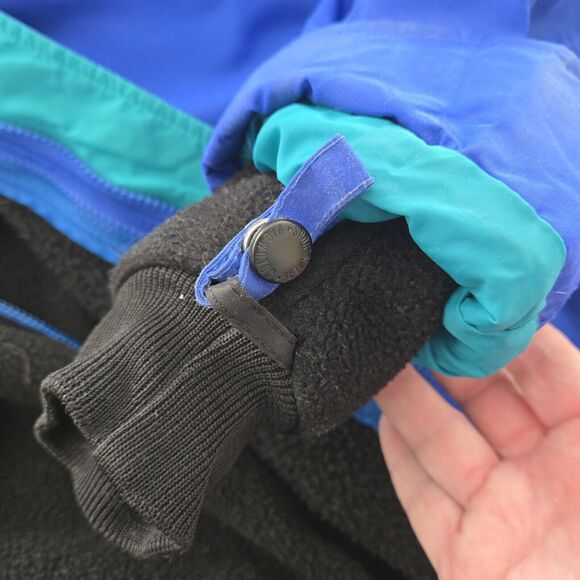 VTG 90s Columbia Jacket Bugaboo 3 In 1 Ski Snow Mens XL Blue Black Teal Retro - Picture 11 of 14